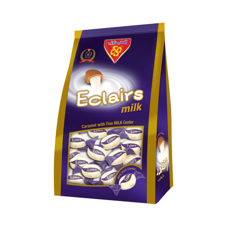 إكليرز بحشوة الحليب كيس ستاند باج 750 جم
