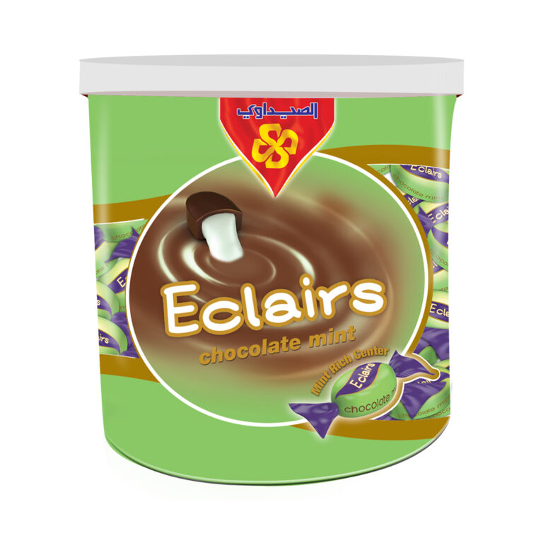 إكليرز بحشوة الشوكولاته والنعناع 1 كيلو