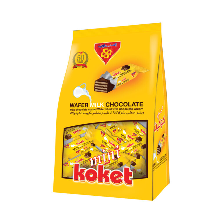 ميني كوكيت شوكولاته بالحليب ستاند باج 225 جم